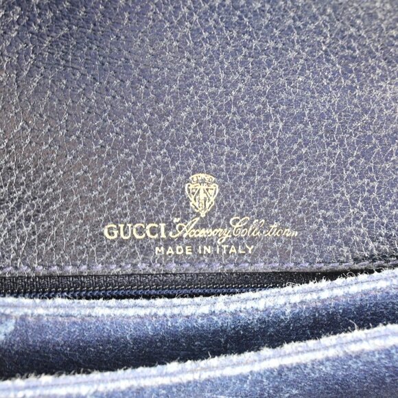 Authentic GUCCI Web Sherry Line PVC Leather Shoulder Bag bsj287-121225 - Picture 15 of 16